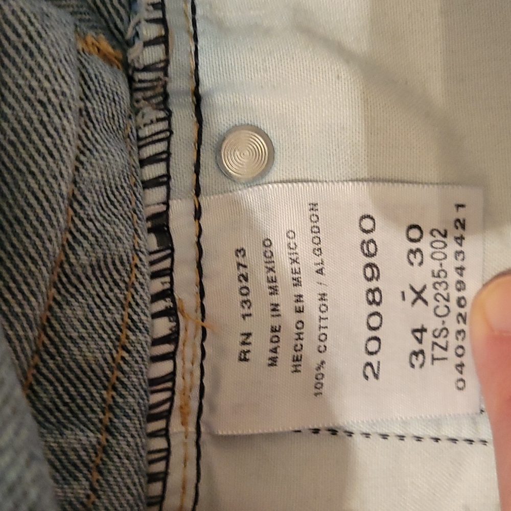 Vintage Lee Jean Cutoff Shorts Y2K - Picture 8 of 14